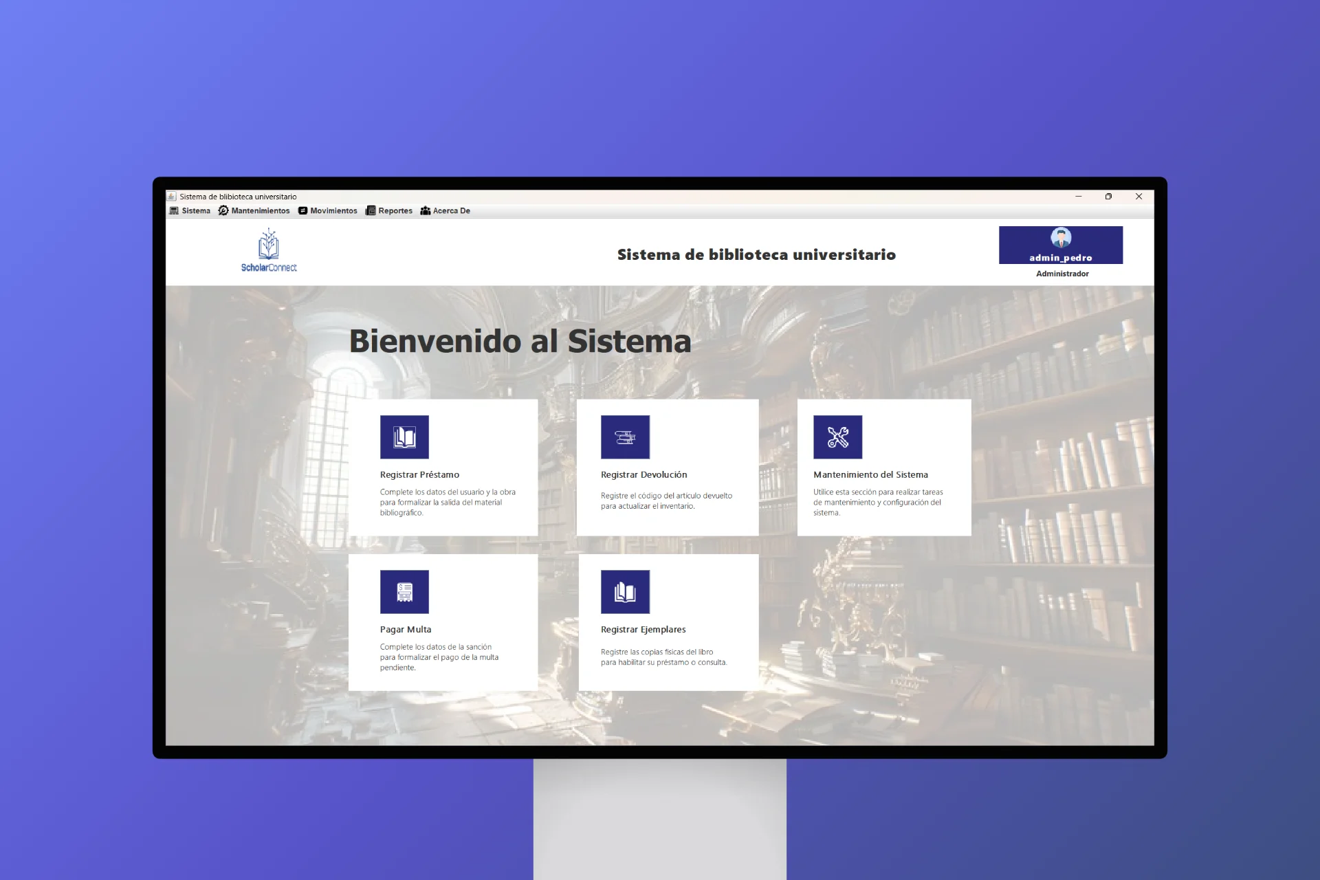 Sistema Biblioteca Universitario