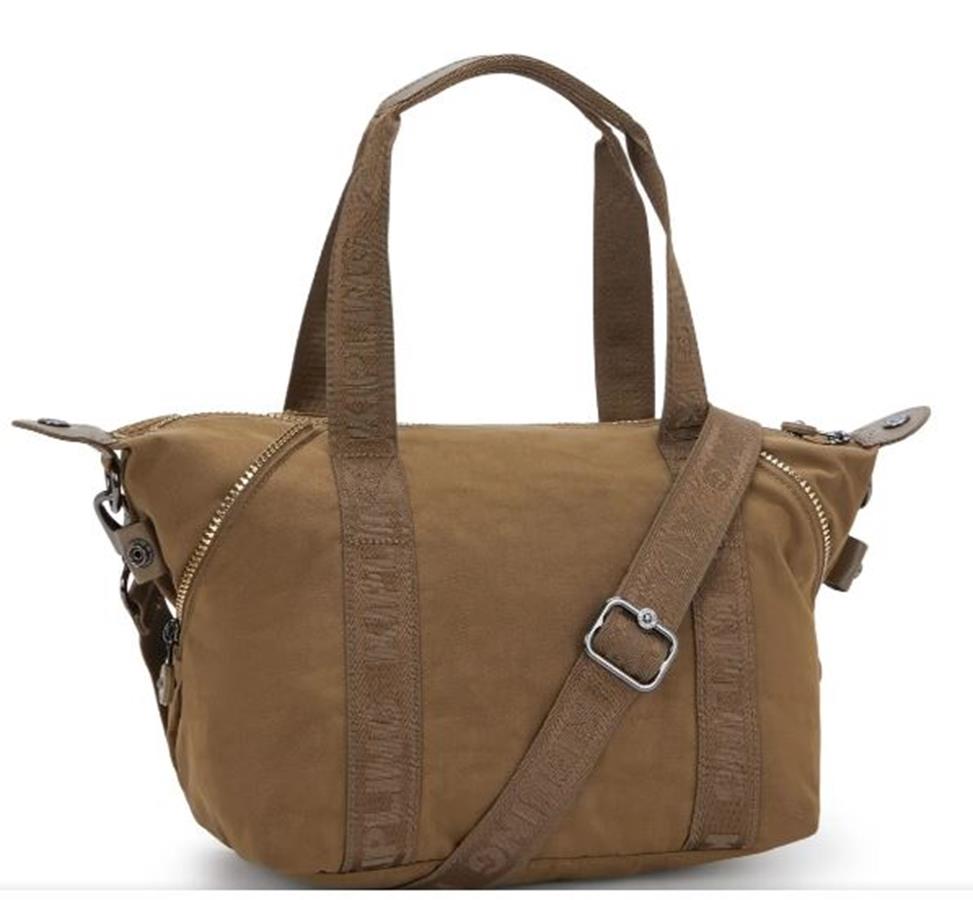 ART MINI Minibolso tote con correa ajustable para el hombro Kaki