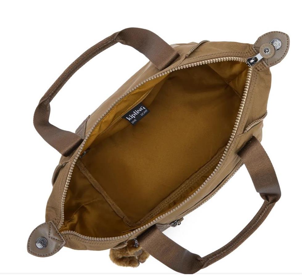 ART MINI Minibolso tote con correa ajustable para el hombro Kaki