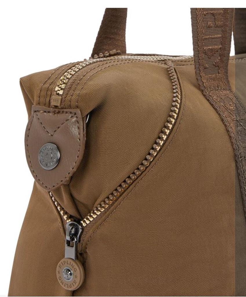 ART MINI Minibolso tote con correa ajustable para el hombro Kaki