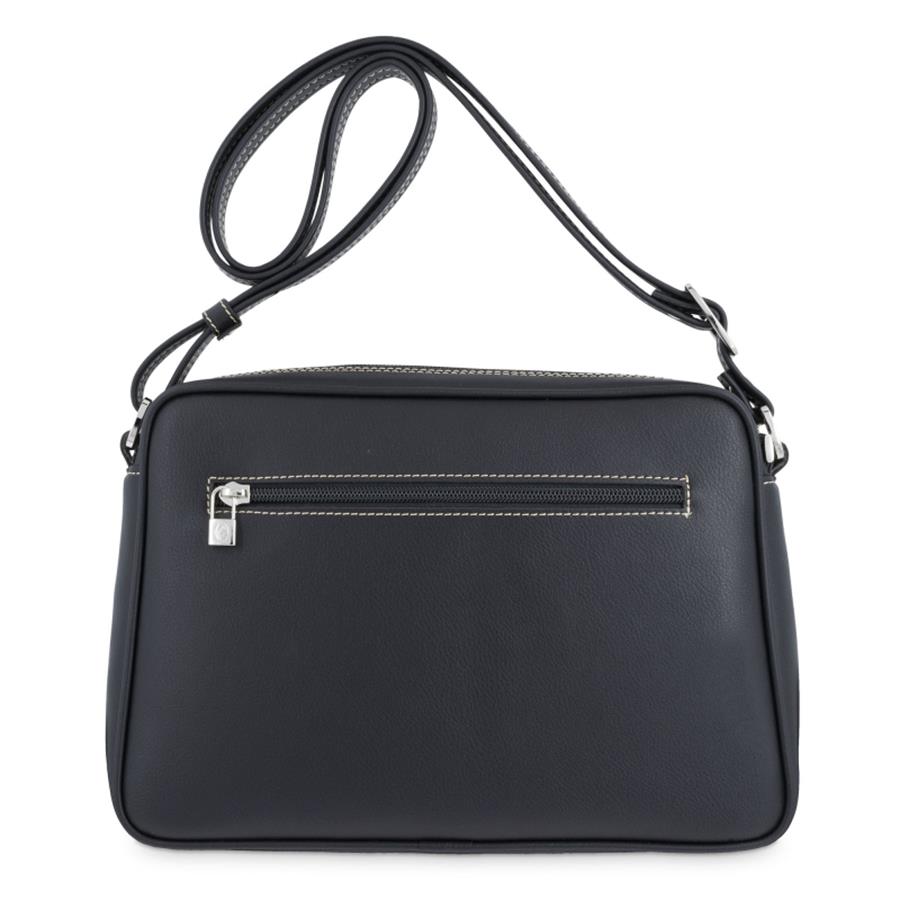 Bolso bandolera grande mujer negro angula