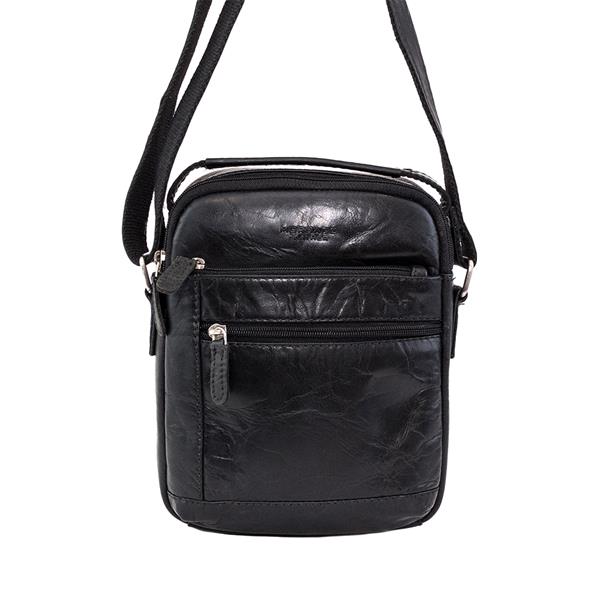 Bolso piel caballero Morgado piel asa mano bandolera