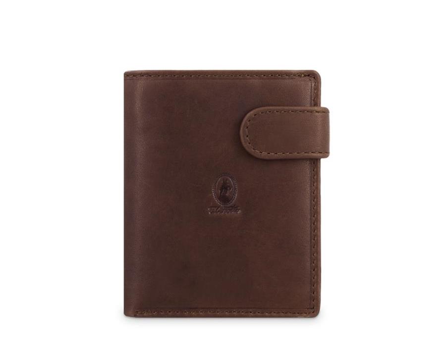 Cartera con monedero exterior hombre en piel vacuno Durango