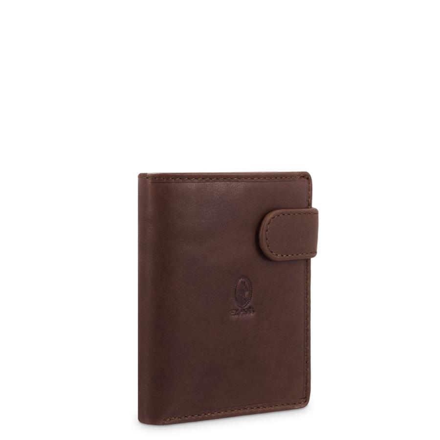 Cartera con monedero exterior hombre en piel vacuno Durango