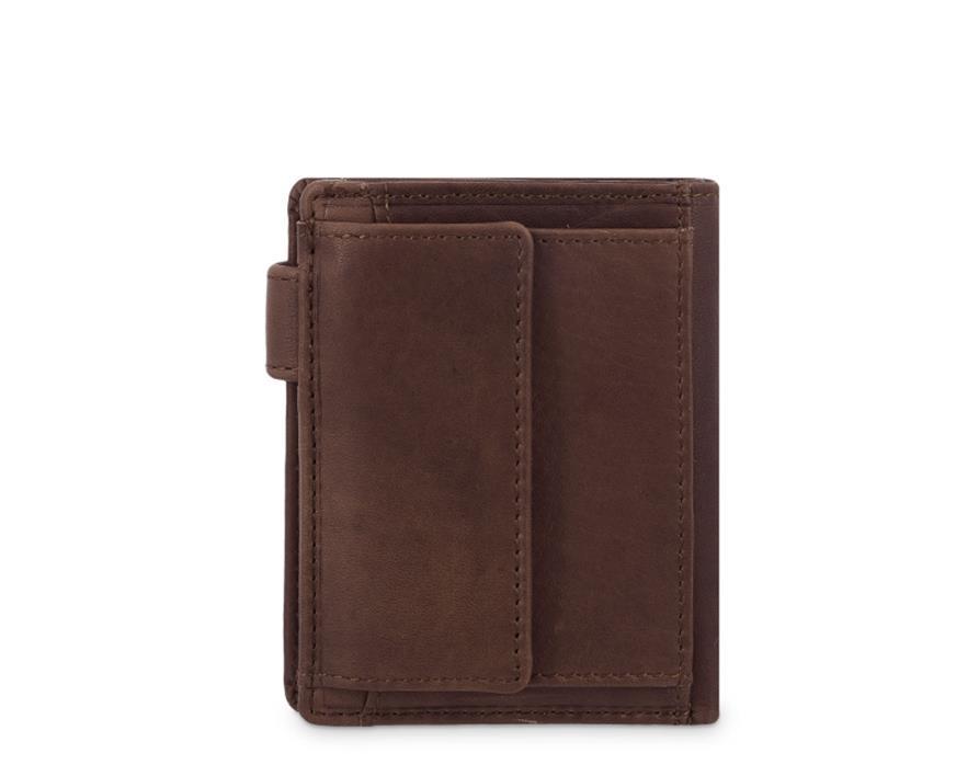 Cartera con monedero exterior hombre en piel vacuno Durango