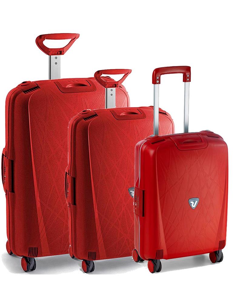 Maleta Roncato Light Roja Mediana 65cm