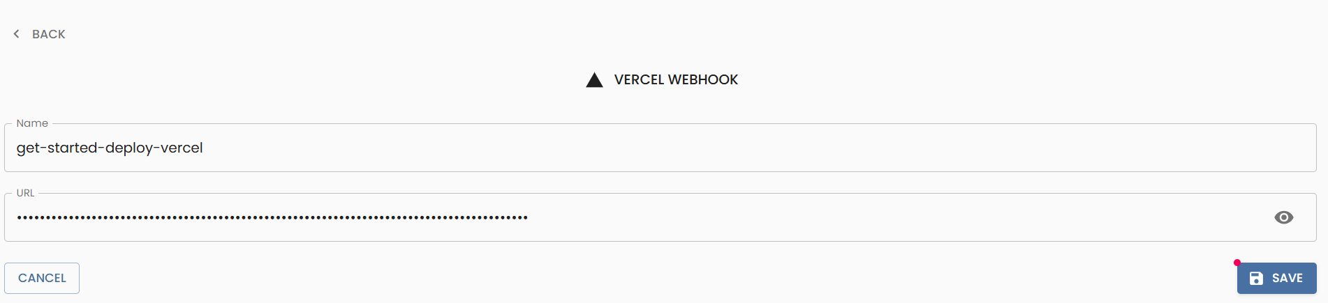 Paste the URL in Content Island