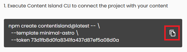 copy cli command