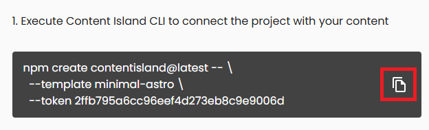 copy cli command