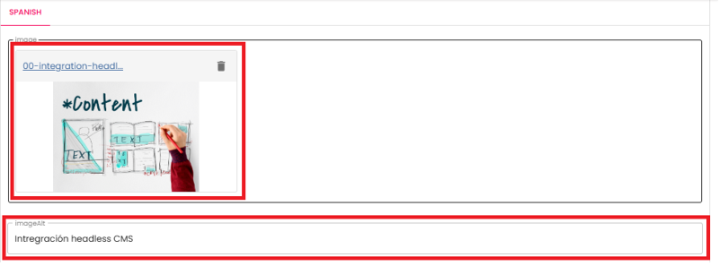 add image service es