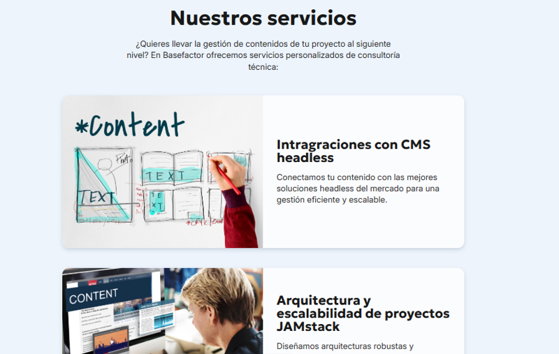 new services list es