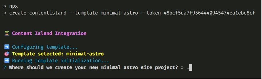 we choose destination path