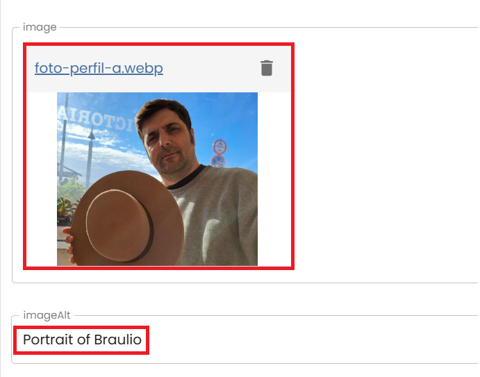 fields updated bio image