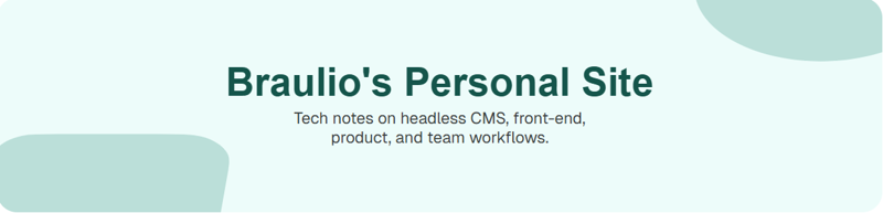 updated hero section