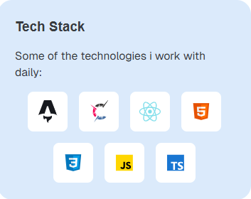 updated tool section