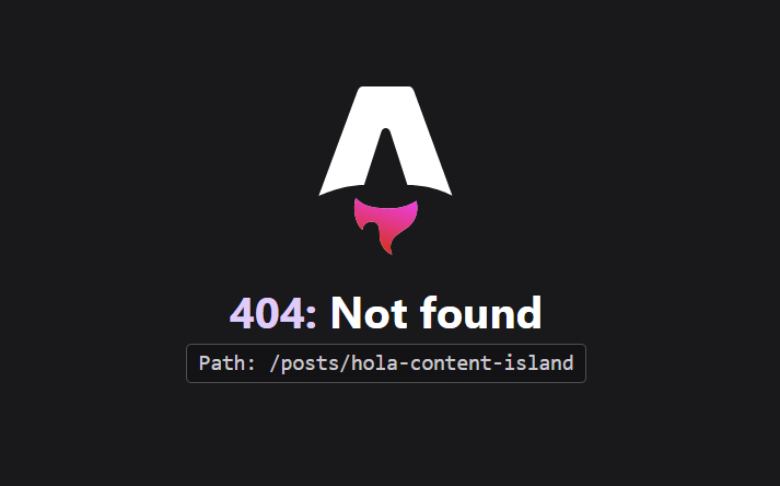 404 error
