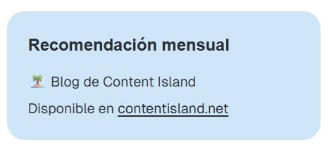 updated recommendation