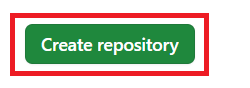 create repository button en