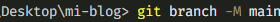 git branch
