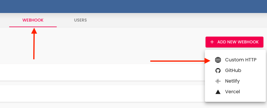 Create a Custom HTTP Webhook