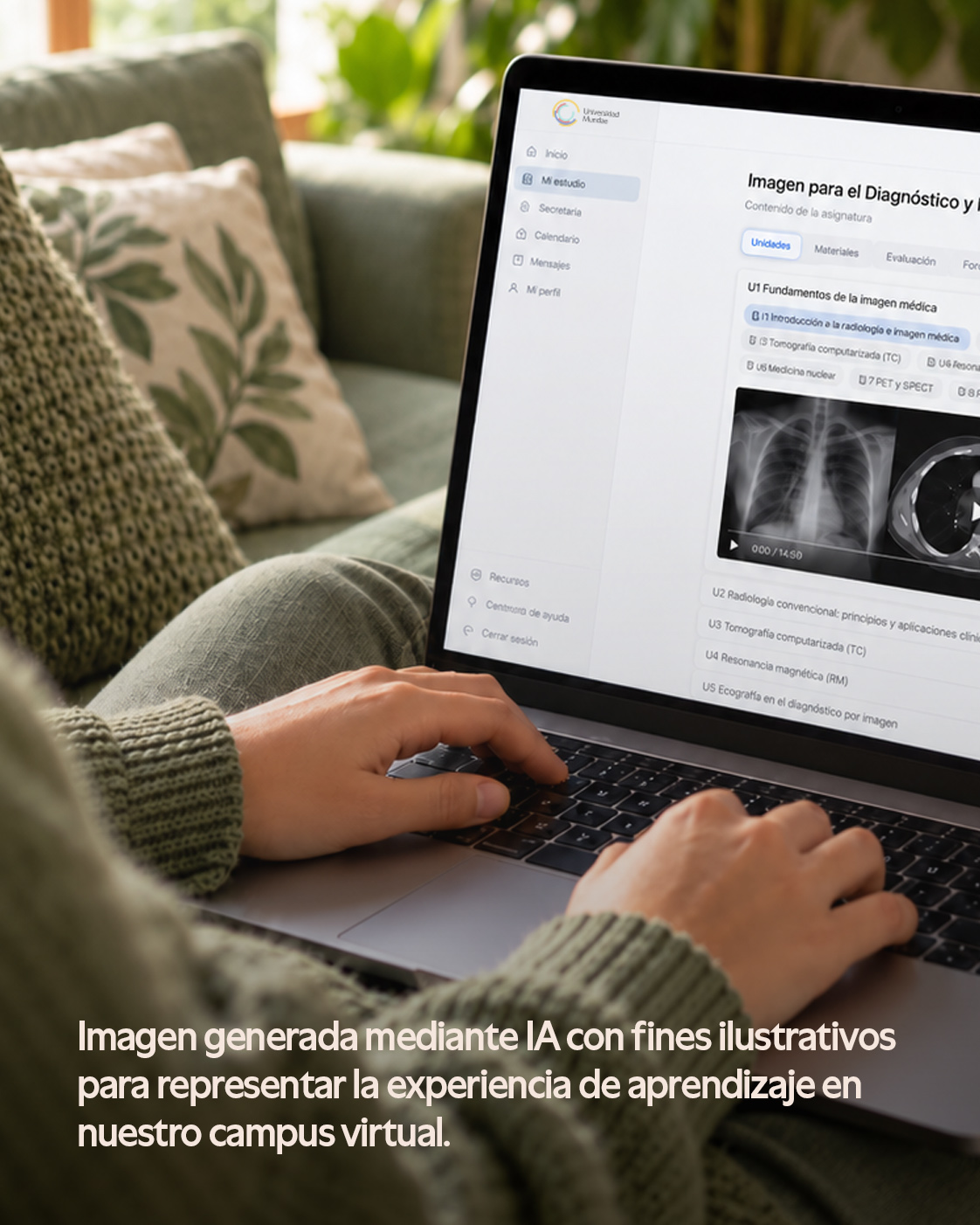 Clases grabadas disponibles online